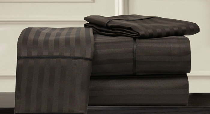 DOBBY STRIPE SHEET COLLECTION ANTIQUE